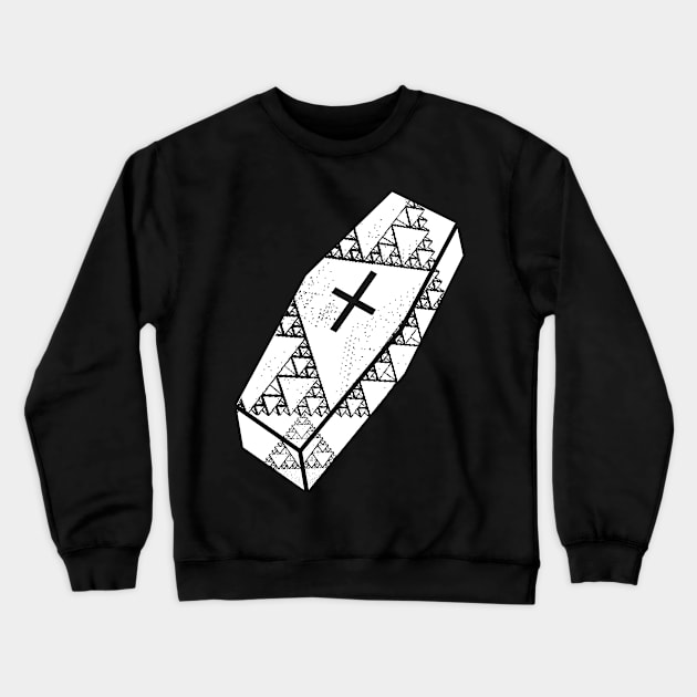 Fractal Death - Front Crewneck Sweatshirt by Aoristic